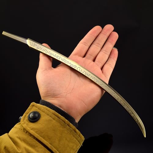 Elden Ring DLC Shadow of The Erdtree 12\'\' 30cm Hand of Malenia Kanata Knife Sword Game Collection Gift Party Supplies Desk Decoration Backpack Pendant in Giftbox
