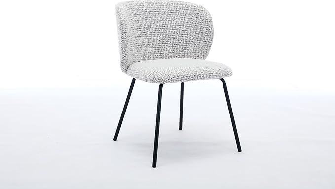 Moderina Dining Chairs Set of 1-Comfortable,Durable,Textured Fabric-Ideal for Home/Office/Hotel