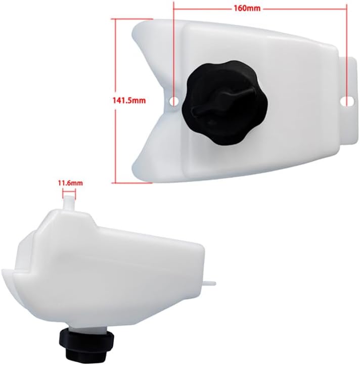 1200-8M0073609 309-70010-3 309-70020-1 3GP-70020-0 Plastic Fuel Tank for Mercury Mariner 2-3.3 HP Outboards