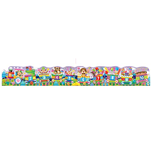 The Learning Journey: Puzzle Doubles - Giant Abc & 123 Train Floor Puzzles - Large Floor Puzzles For Kids Ages 3-5 - Award Winning Toys #TOP3