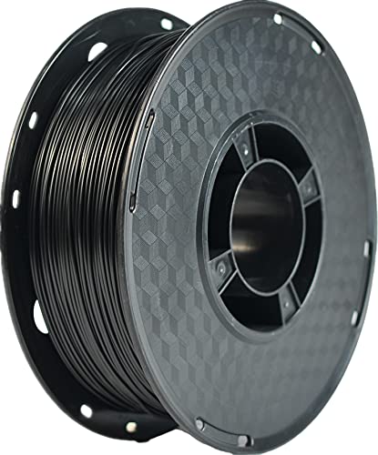 Image of RANKI TPU Filament 1.75 mm Flexible TPU, 3D Printer Filament, Dimensional Accuracy + /- 0.05 mm, 98A,1kg Spool,Black