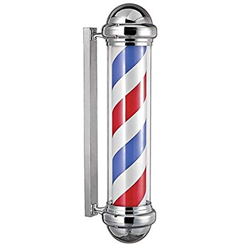K-Concept Chrome Plated Barber Pole, Bp1211d