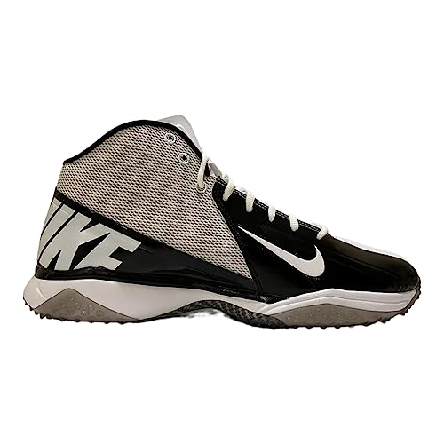 Image of Nike Men's Alpha Menace Pro 2 D Football Cleats - Black /White,7M US