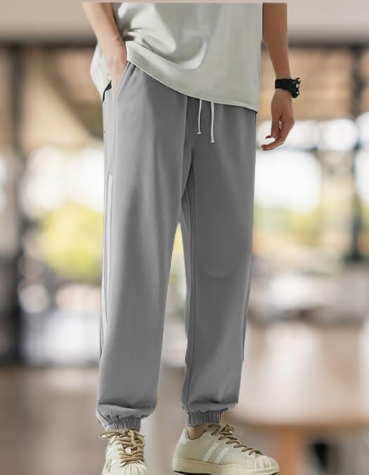 Image of Track Pant for Men || Regular Fit || Track Pants || Full Elastic Jogger Track Pant || Available in Combo Pack of 2