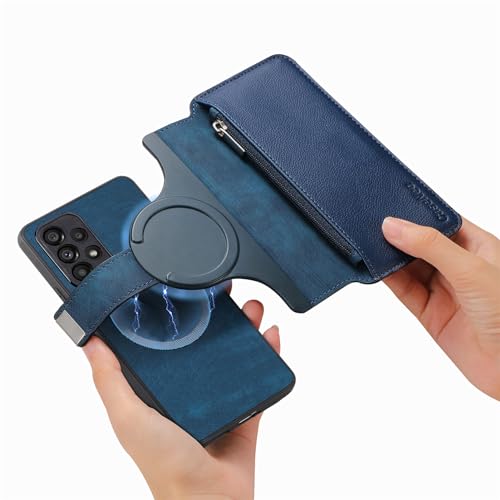 �X�}�z�P�[�X�Ή� Galaxy A15 �P�[�X �蒠�^ ���C�|�P�b�g �����\ ���z�^ Magsafe�Ή� �M�����N�V�[ A15 �p�J�o�[ �X�^���h�@�\ RFID�u���b�L���O PU���U�[ �}�O�l�b�g�t�� ���z�t�� �J�[�h���K�J�[�h�|�P�b�g�t�� ������� ��
