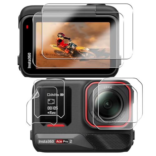 Amazon.co.jp: 【6枚 日本旭硝子製】用 Insta360 Ace Pro 2 保護