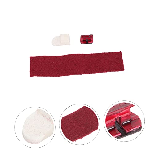 1 Conjunto Almofada de filtro de som Erhu silenciadores erhu ponte erhu instrumentos musicais criati