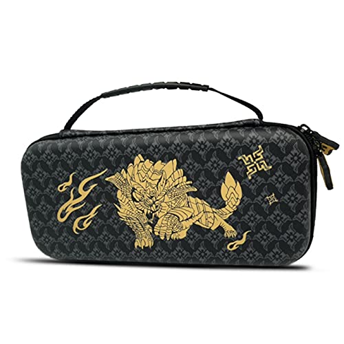iofeiwak Tragetasche für Nintendo Switch Monster Hunter Rise – Schutzhülle Hartschale Reise Case für Nintendo Switch & Zubehör [leicht – Hartschale – wasserdicht ] [2021 Neu]