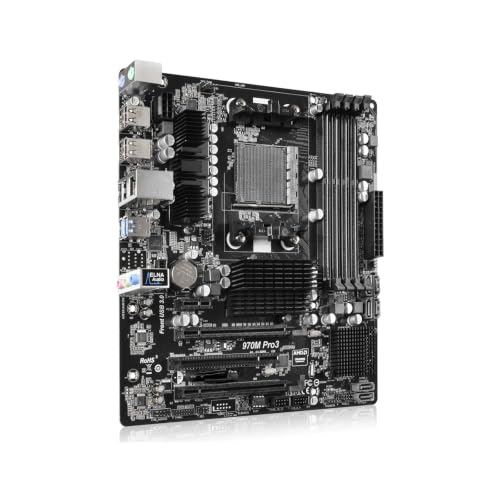 ASRock 970M Pro3 Motherboard AM3/AM3+ DDR3 64GB Micro ATX