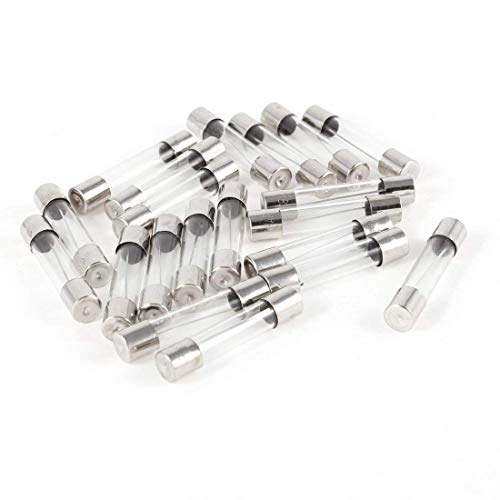 Ruitasa 100Pcs Fast-Blow Glass Fuses Assorted Kit 5X20Mm 250V 0.2A 0.5A 1A 2A 3A 5A 8A 10A 15A 20A #TOP5