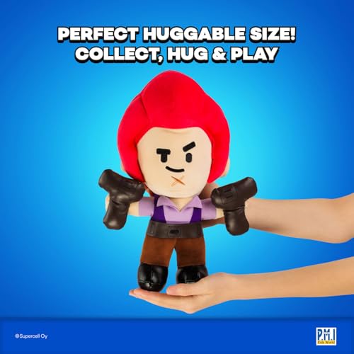 P.M.I. Brawl Stars Plush | 8-Inch Huggable Stuffed Toy | Soft Collectible Plushie of Leon, El Primo, Colt, or Spike | Plush Toys Official Licensed Brawler (Colt) by P.M.I. - Image 5