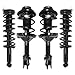 Front & Rear Complete Struts & Coil Spring Assemblies Compatible with 2005-2009 Subaru Outback (Set of 4)