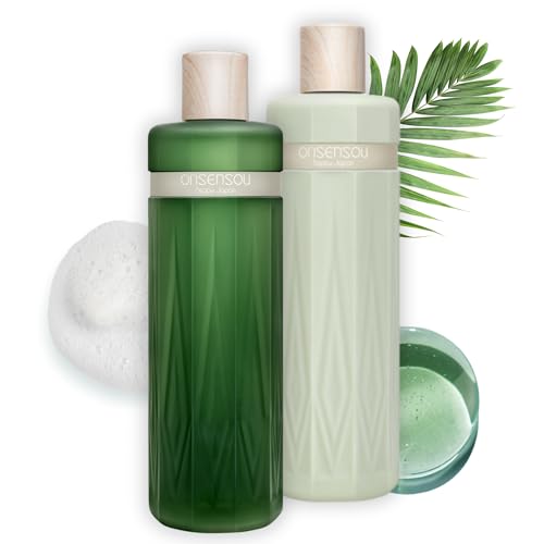 ONSENSOU Sulfate Free Shampoo and Conditioner Set for Sensitive Scalp