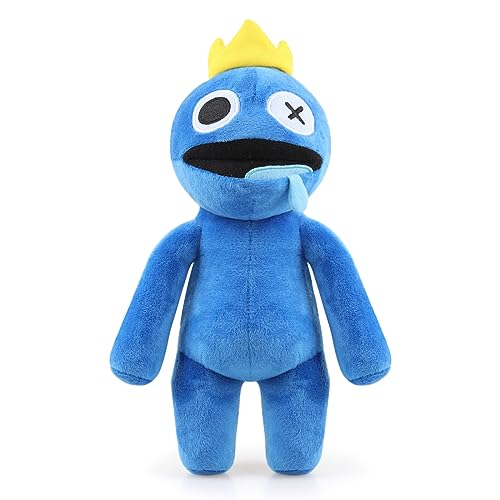 Plüschtier Rainbow Monster Blau 30cm Horrorspiel Kuscheltier Plush Stofftier Rainbow Plüsch Puppe Geschenk für Kinder Erwachsen