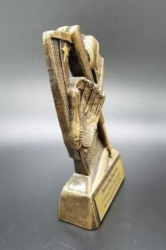 Same Day Awards Delta Series Sport Baseball/Softball Trophy 6.25 Inches - Engraving Included (Baseball) - Thumbnail 7