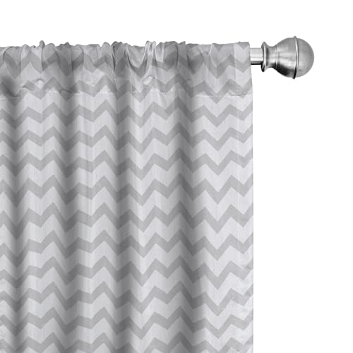 Ambesonne Chevron Curtain