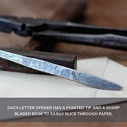 Wicks Forge 1005 Letter Opener Cast Iron Knife Luxury, Rustic & Antique Style Desk Accessory thumb #7