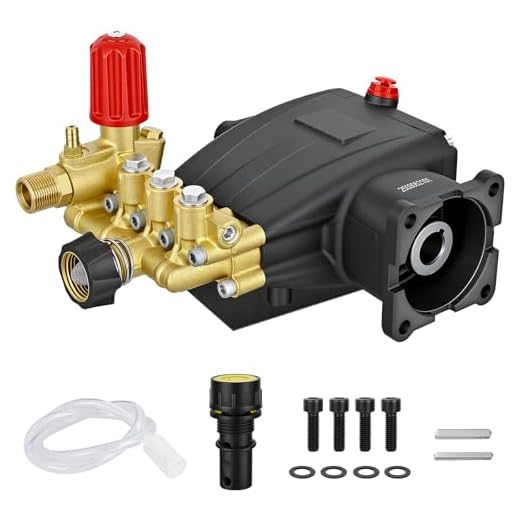 Yesker Triplex Pressure Washer Pump 2800-3700 PSI