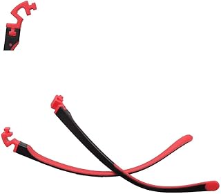 Child Eyeglass Arms Glasses Frame Replacement Temple Leg Silicone Black Red