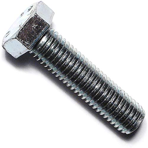 Image of Hard to Find Fastener Tap Hex Bolts, Durable Corrosion-Resistant Steel Hex Head Bolt for Home Improvement, DIY, Construction, 5 /8-11 x 2-1 /2, Pack of 25