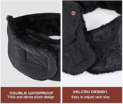 Chapeau Trappeur D'hiver Imperméable TAGVO - Doublure Polaire, Réglable, Compatible Casque - Homme/Femme