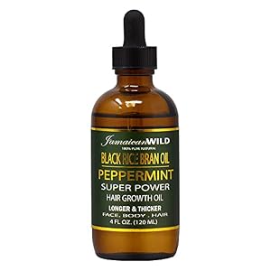 Image of 100% Pure Cold Pressed … (4 oz, Black Rice Bran Oil Peppermint)