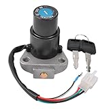 Materiales: Esta cerradura de interruptor de encendido de motocicleta está hecha de un material especial que puede soportar terrenos desde playas hasta montañas, lo que garantiza un uso duradero.