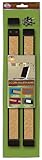 Board Dudes 12 x 1 Inches Plastic Framed Cork Bulletin Bars, 2-Pack (CYF89)