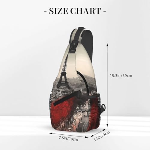 Bolso cruzado para hombre estilo bandolera para mujer miniatura 3