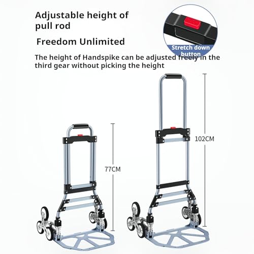 Carretilla de mano plegable resistente para escaleras miniatura 2