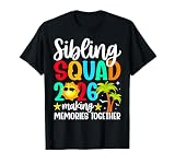 Sibling Squad 2026 Making Memories Family Matching Vacation T-Shirt