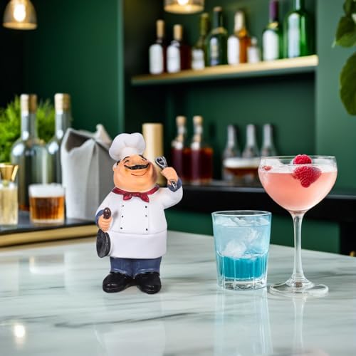 Statue de chef italien : décorez votre cuisine avec convivialité