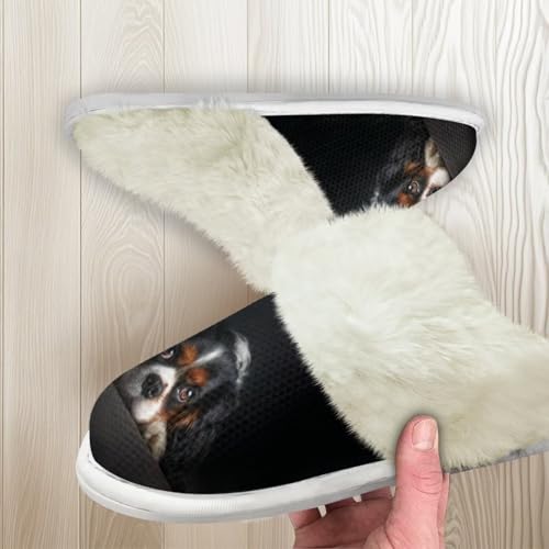 Womens House Shoes Plush Warm Slippers for Women Men Slip On Winter Slipper for Indoor Bedroom4