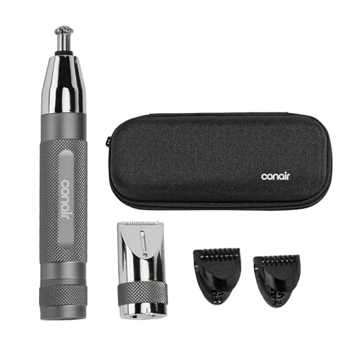 Conair Cordless Nose Ear and Eyebrow Trimmer Grooming Kit