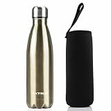 EXTSUD 500ml Bottiglia Termica in Acciaio Inox Borraccia Termos...
