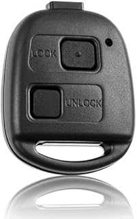 FINTERRY Pilot Remote Control Case Fob Cover Flip Folding Car Key Replacement Compatible with Toyota Auris Avensis Corolla RAV4 Tundra Yaris Avalon Hilux Land Cruiser Prius Sienna Verso 2 Buttons