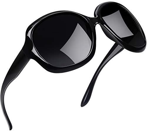 Joopin Oversized Polarised Sunglasses for Women, UV400 Protection Large Frame Womens Sunglasses Vintage Fashion Ladies Sunglasses