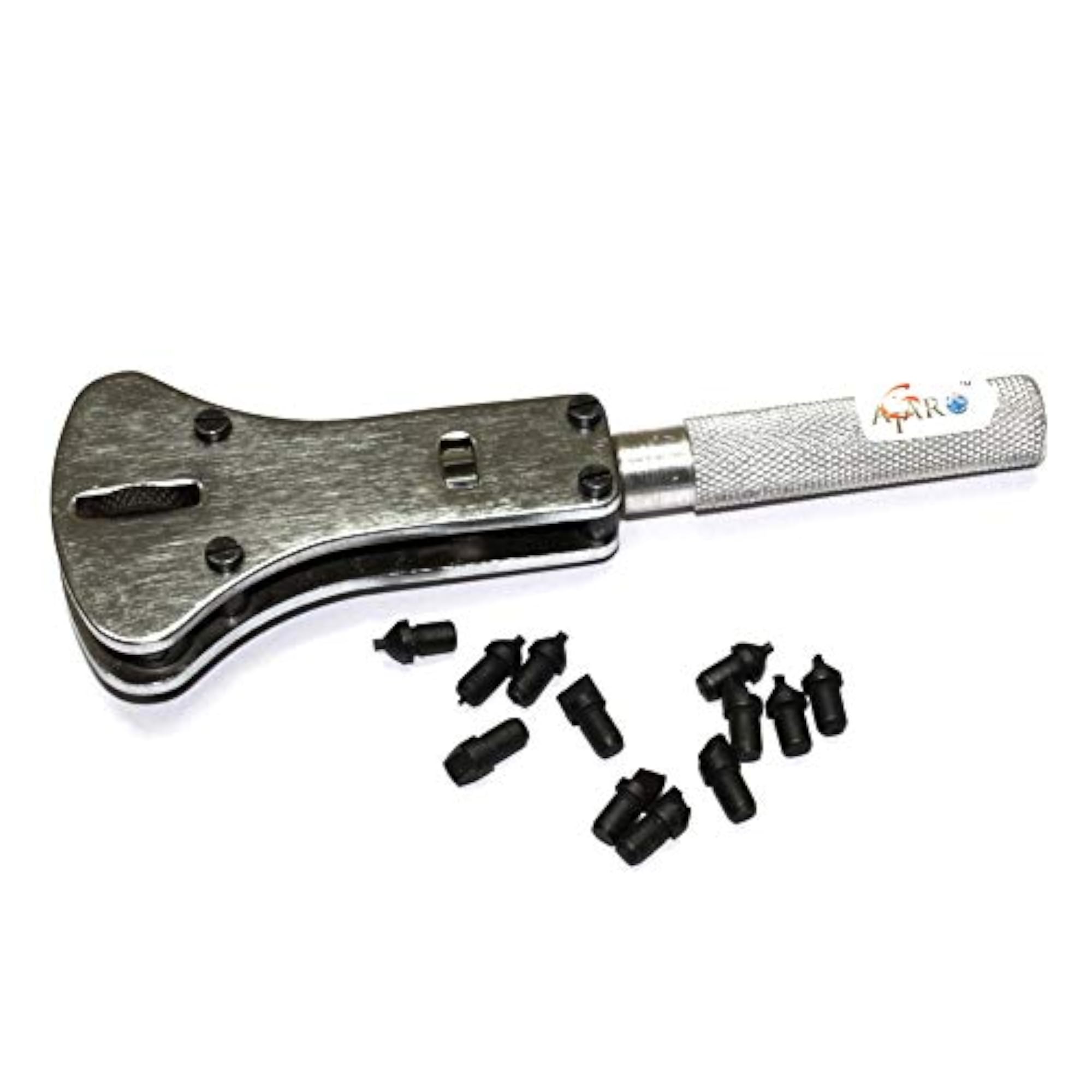 Watch Case Opener Wrench Tool, Black