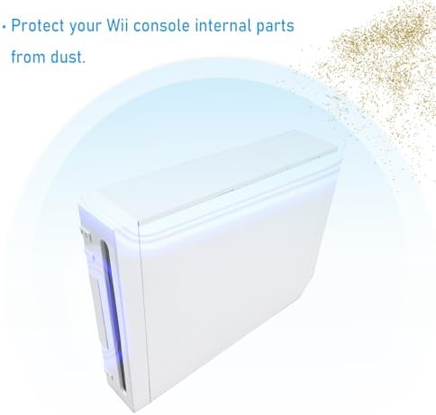 Ikpek 3 in 1 Dust Door Replacement for Wii Console, Repair Part Slot Cover for Nintendo GameCube, Repair Door for NGC Conrtroller NGC Memory SD Slot Lid — 사진 3