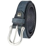 VERSCHLUSS: Bruno Banani Jeans-Gürtel Damen mit satinierte nickelfreien Schnalle