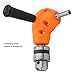 Portable Compact Right Angle Drill Attachment, Right Angle Drill Adapter, 90 Degree Drill Attachment, Punch Adapter for Woodworker DIY Industrial Use