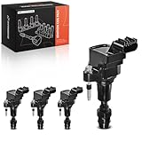 A-Premium Ignition Coils Pack for Chevrolet Malibu 2008-2014 Equinox Orlando HHR Buick Regal Verano Pontiac G5 G6 Saturn Ion Vue 4-PC Set