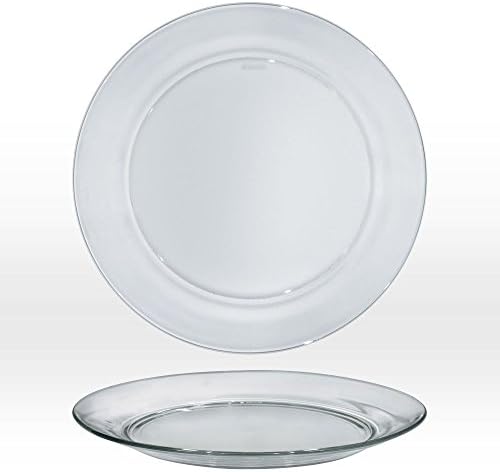 Duralex 3009AF06 Lily Glass Set of 6 Plates 28 cm Transparent