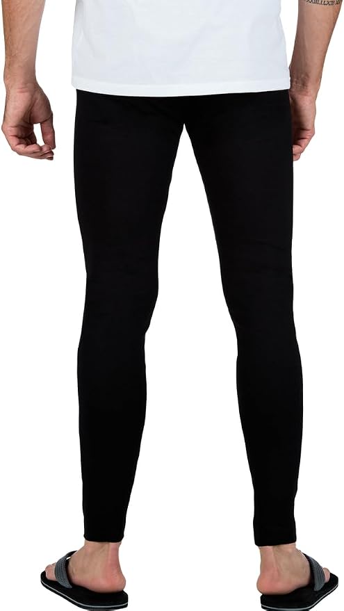 Trigema Leggings Uomo In Poliestere/Elastan – TREVIRA Bioactive Con Ioni D'argento – Taglio Aderente, Unisex - 3
