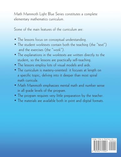 Math Mammoth Grade 2-A Worktext