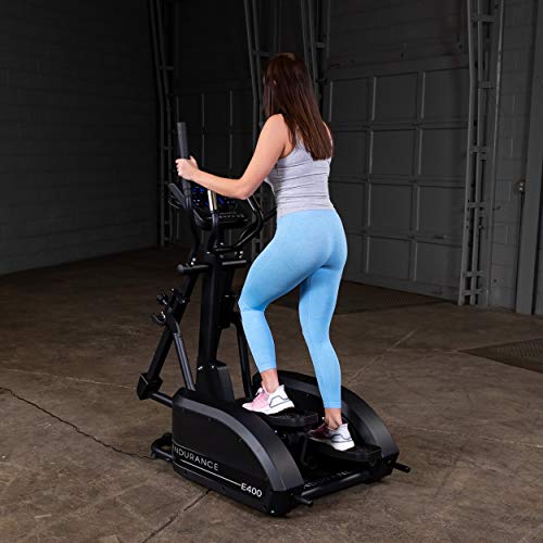 Body-Solid E400 Endurance Adjustable Stride Elliptical Trainer #TOP3