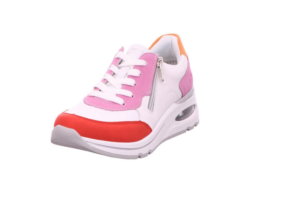 Remonte Women's D2H00 Low Trainers, White 82, 37 EU, White 82, 5 UK