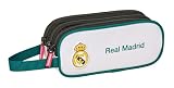 Safta REAL MADRID EQUIPACIÓN 26/27 - Estuche Triple Cremallera, Ideal para Niños de 5 a 14 Años, Cómodo y Versátil, Calidad y Resistencia, 21x7x8.5 cm