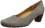Echtes Leder Gabor Brambling N, Damen Pumps, Grey (Grey Nubuck Oil), 42.5 EU (8.5 UK)