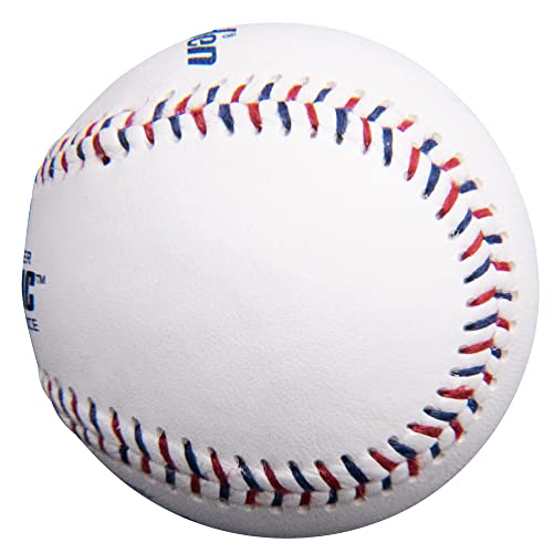 Baden Ballistic Leather Pitching Machine Baseballs, (One Dozen) #TOP4